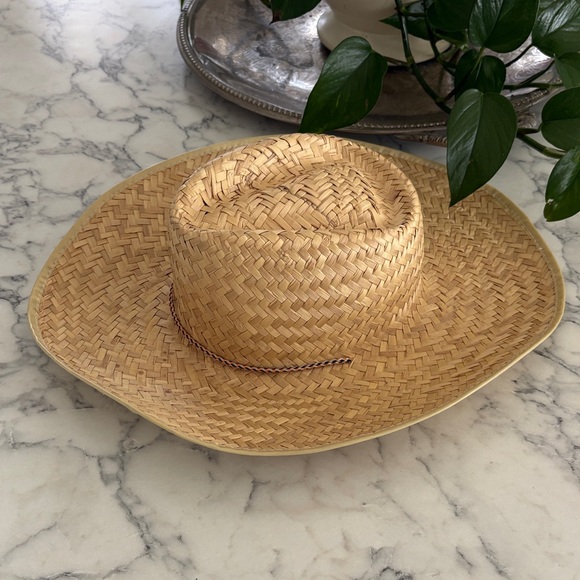 Stylish Straw Cowboy Hat - Picture 2 of 4